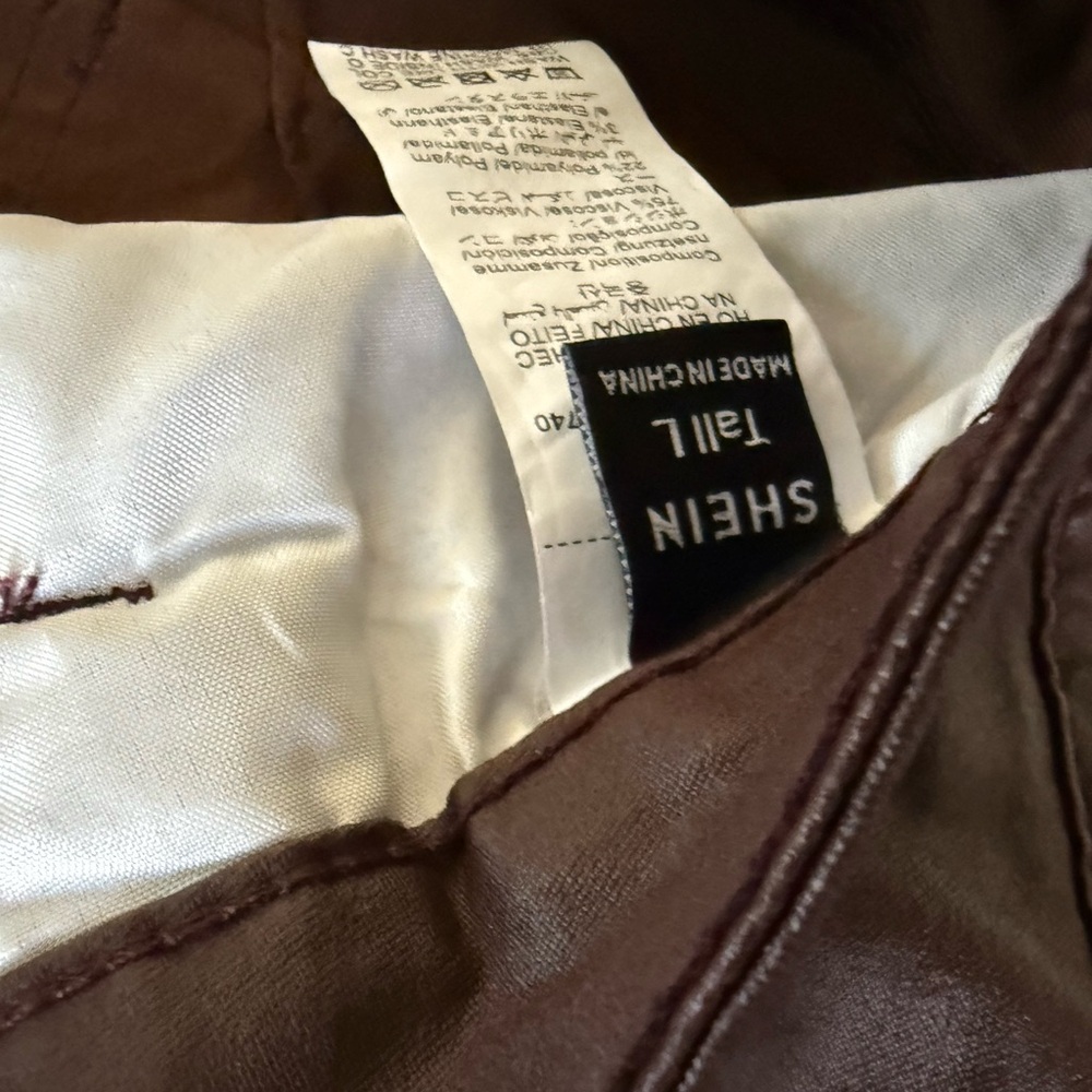 SHEIN Chocolate Flare Pants